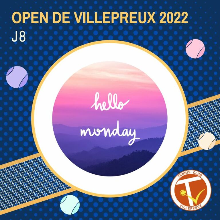 🏆 Tournoi Open de Villepreux - J8
