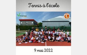Médailles 🥇 et diplômes 🎓 du Tennis à l’Ecole 