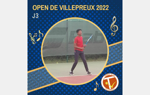 🏆 Tournoi Open de Villepreux - J3