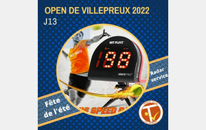 🏆 Tournoi Open de Villepreux - J13