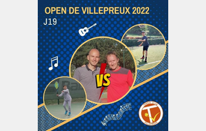 🏆 Tournoi Open de Villepreux - J19