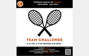 🏆 « Team Challenge », le premier tournoi amical de double du TCV