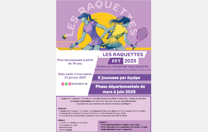 🎾 Raquettes FFT 🎾