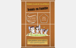 Tennis en Famille