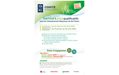  Championnats Individuels Comité des Yvelines 