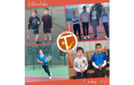 🏆 Interclubs Jeunes 9 mars 2022