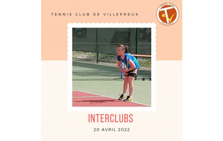 🏆 Résultats des Interclubs Jeunes 20/04