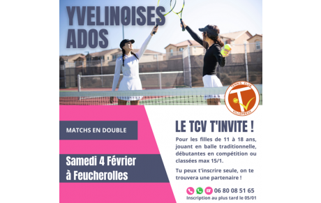 Invitation aux Yvelinoises Ado