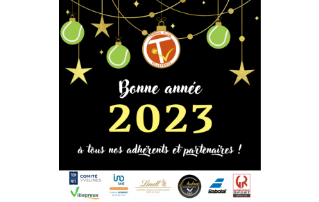 Vœux et rentrée de l'école de tennis le mardi 3 janvier