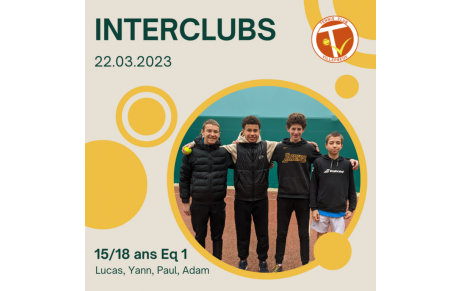 🏆 Interclubs jeunes 