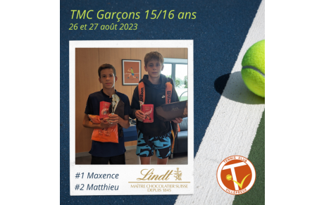 TMC Garçons 26-27 août 2023