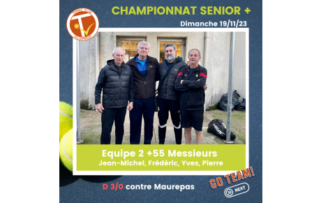 🏆 Interclubs Seniors+ 19/11