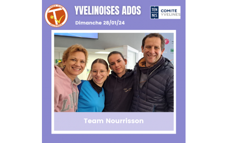 🏆 Yvelinoises Ados le dimanche 28 janvier 2024