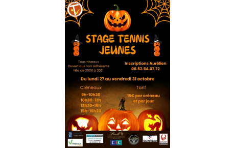 Stages vacances de la Toussaint