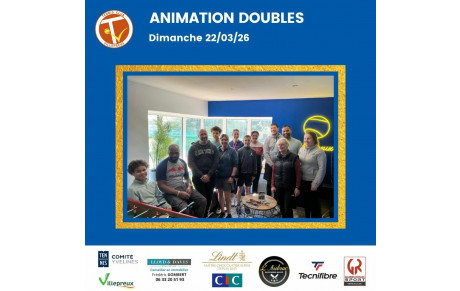 📣 Animation double le dimanche 22 mars